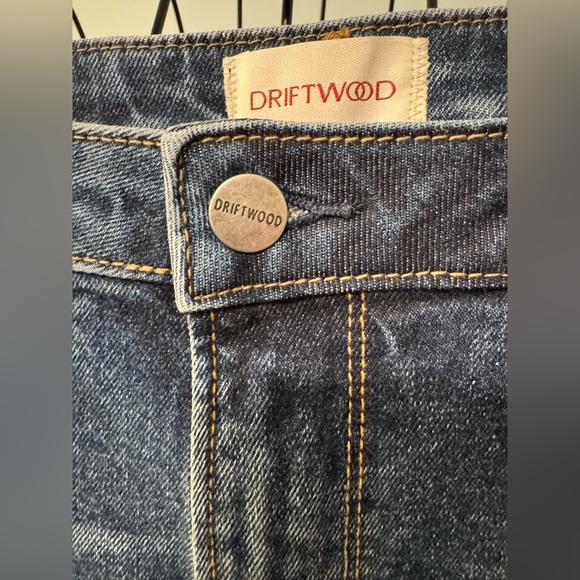 Driftwood Audrey Medium Dark wash jeans 27 Women’s blue denim pants Free People - Picture 3 of 12